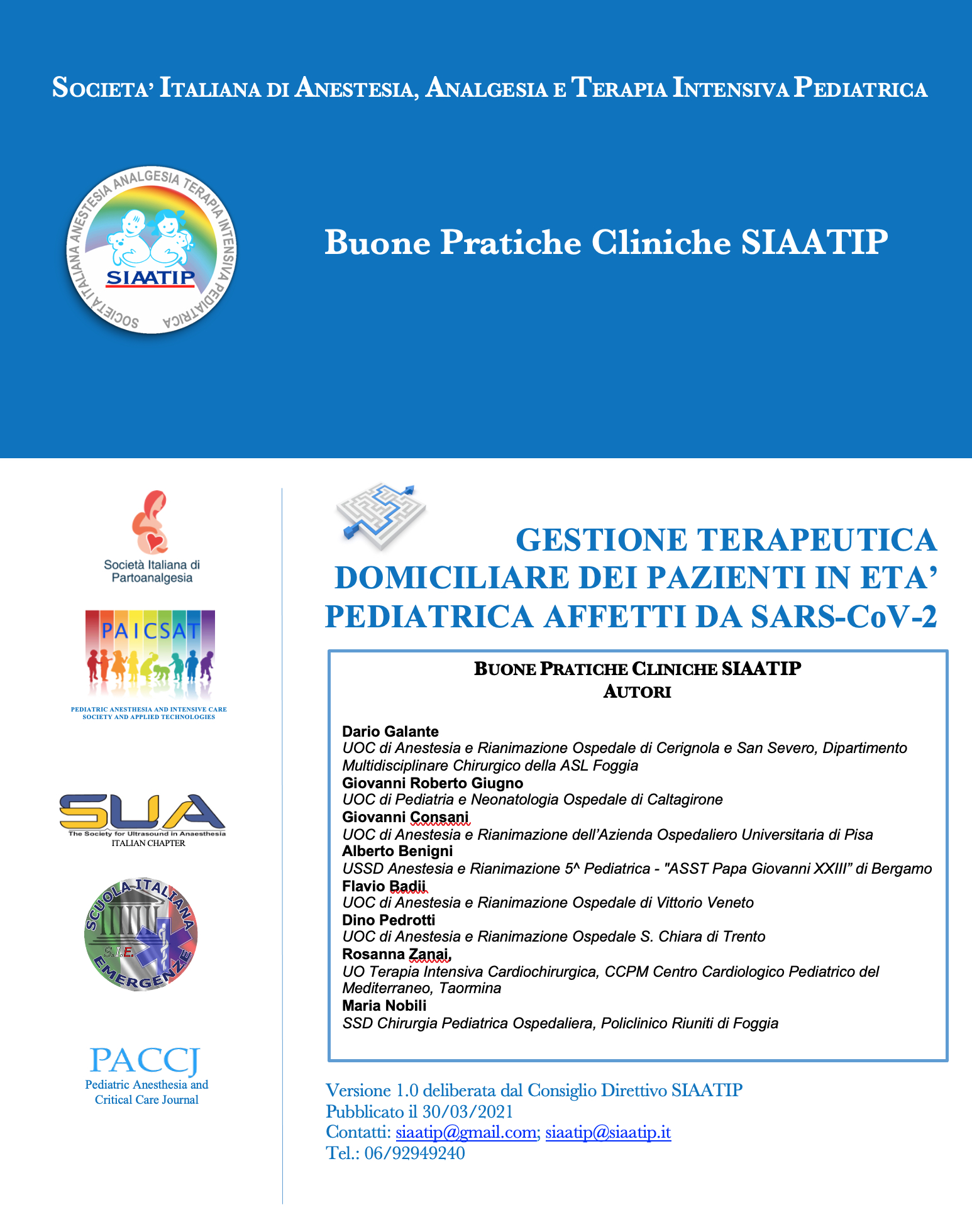 BPC Gestione domicliliare covid